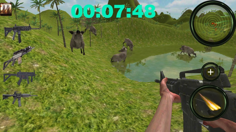 Boar Mountain Sniper Hunting HD screenshot 3