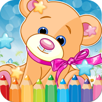 Bear Zoo Drawing Coloring Book - Cute Caricature Art Ideas pages for kids