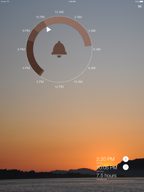 Screenshot #4 pour Sleep Cycle Calculator Refresh