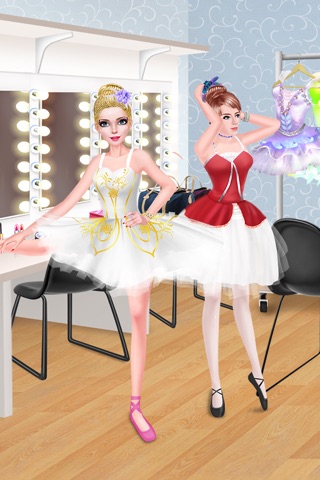 Ballerina Girls - Beauty Salon: Ballet Makeup, Dressup and Makeover Games screenshot 4