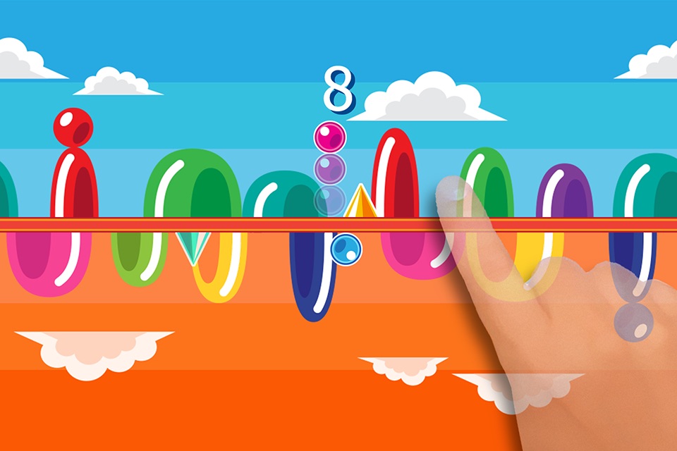 Gummy Gumball Bouncer Champ - Gogo Brilliant Romper Orb screenshot 2