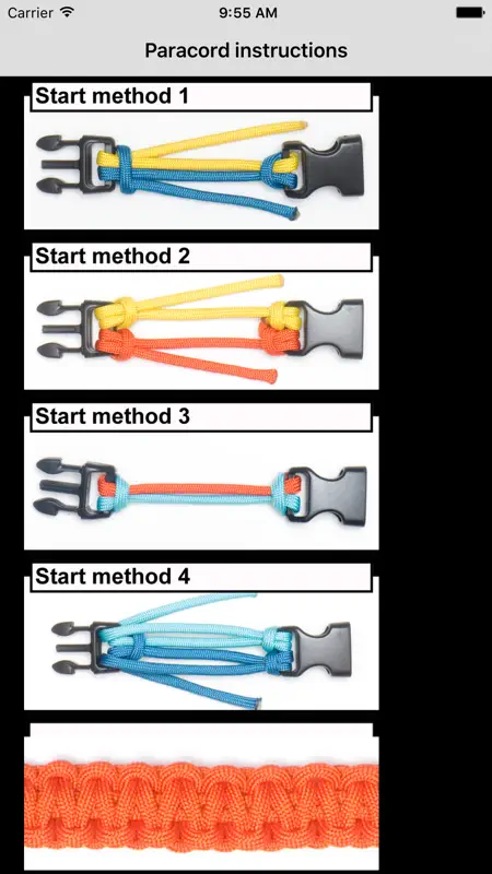 Paracord Instructions screenshot 4 of 5