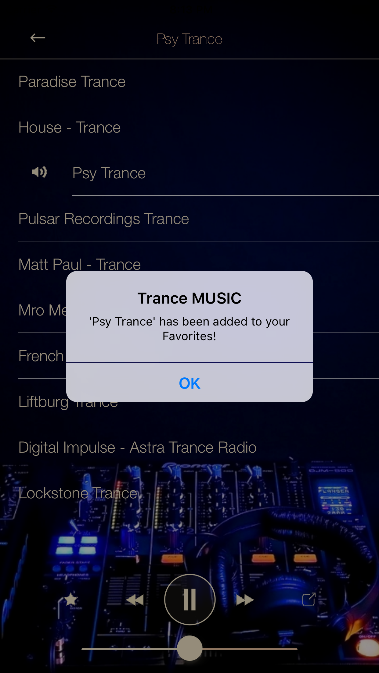 Trance MUSIC Online Radio screenshot 3