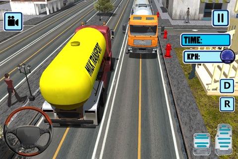 Off Road Milk Tanker Transport-er Sim-ulator screenshot 4