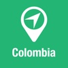 BigGuide Colombia Map + Ultimate Tourist Guide and Offline Voice Navigator