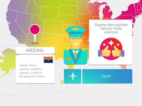 Screenshot #6 pour GeoKids USA
