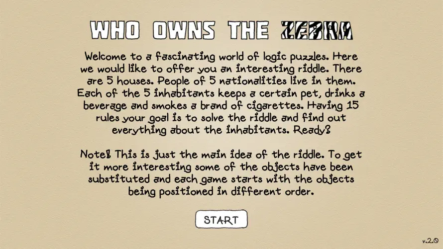 Zebra Puzzle screenshot 2