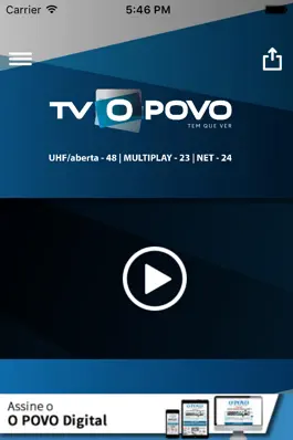 Game screenshot TV O POVO Mobile apk