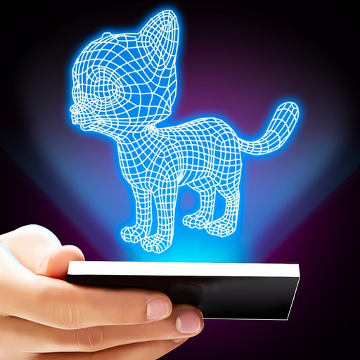 Hologram 3D Cat Prank icon