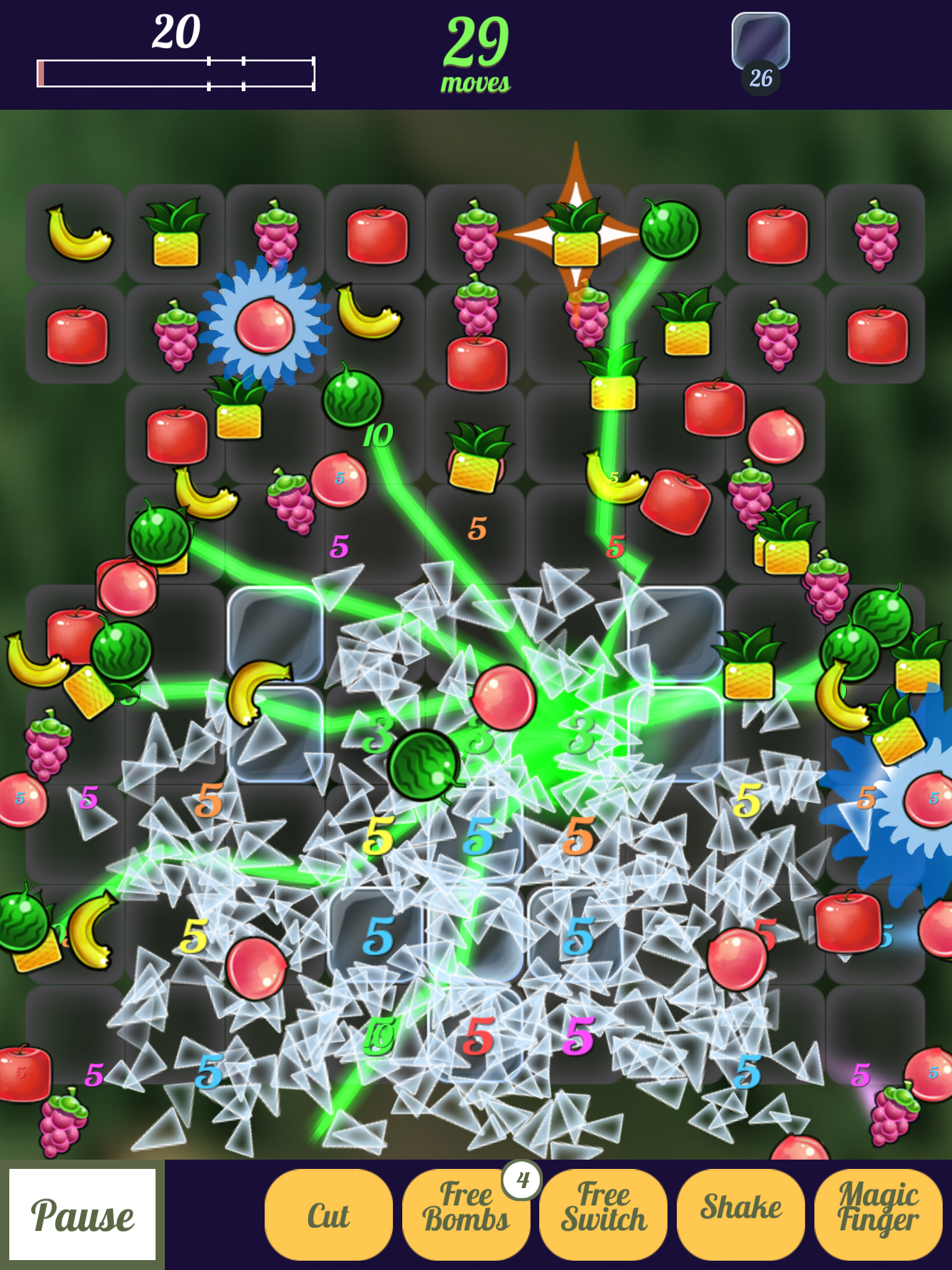 Happy Fruit Match Three screenshot 6