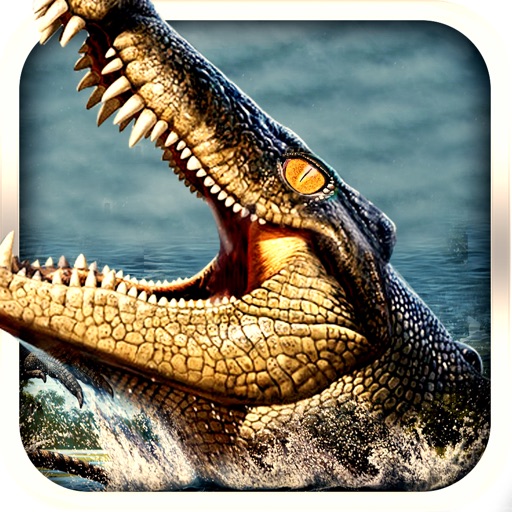 Big Buck Wild Crocodile Sniper Shooter Pro - Wild Carnivores Aligator Shooting Adventure Icon