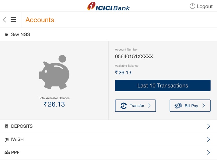 ICICI Bank iMobile screenshot-4