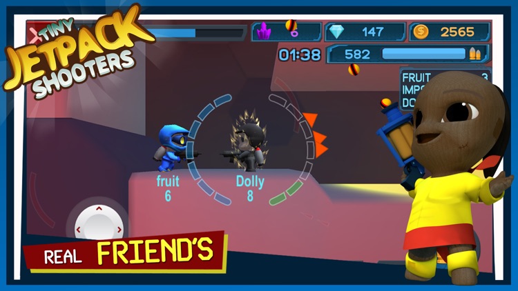Tiny Jetpack Shooters : Online screenshot-3