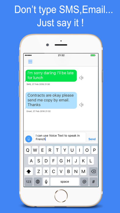 Voice Text screenshot1