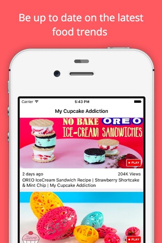 NOM.tv - Watch Live Cooking Food Videos screenshot 3