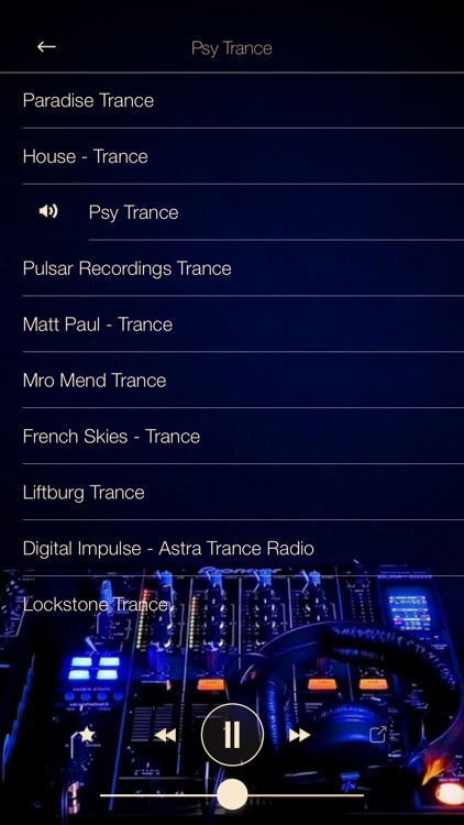 Trance MUSIC Online Radio screenshot-3