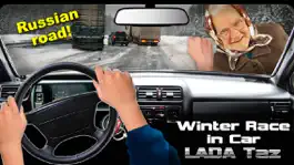 Game screenshot Winter Race in Car Lada Taz mod apk