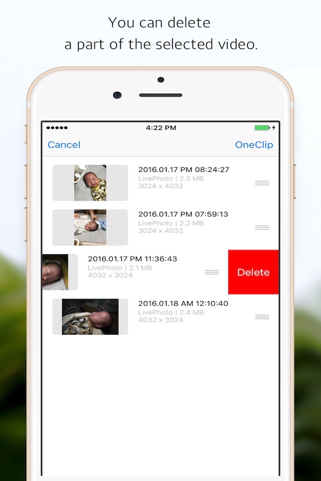 OneClip - Video Merge screenshot 2