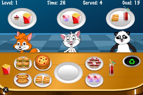 Hippo's Fast Food Restaurant - Free Game For Kids screenshot 2