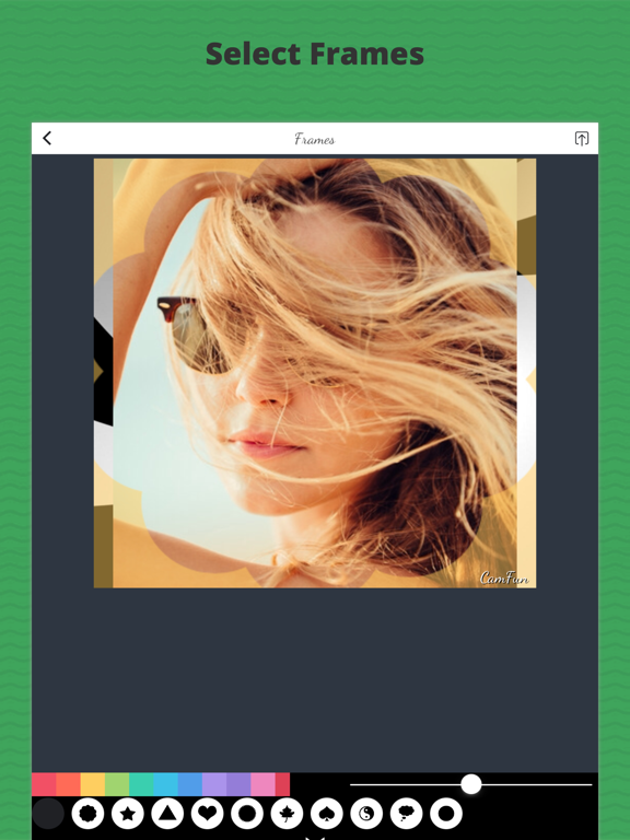Fun Camera-Create Photo Collage,Effects and Share iPad screenshot