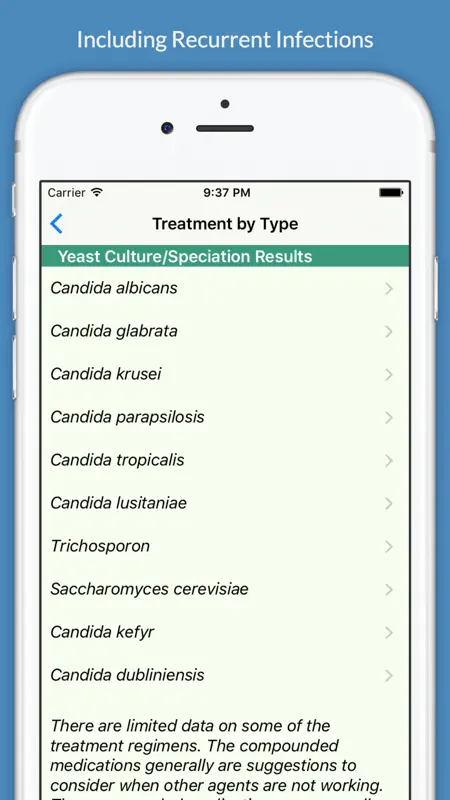 Vulvovaginal Candidiasis screenshot 3 of 3
