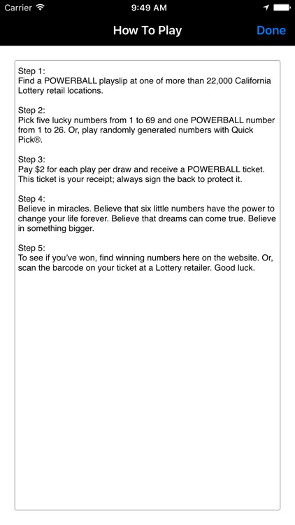 California Lotto & Powerball