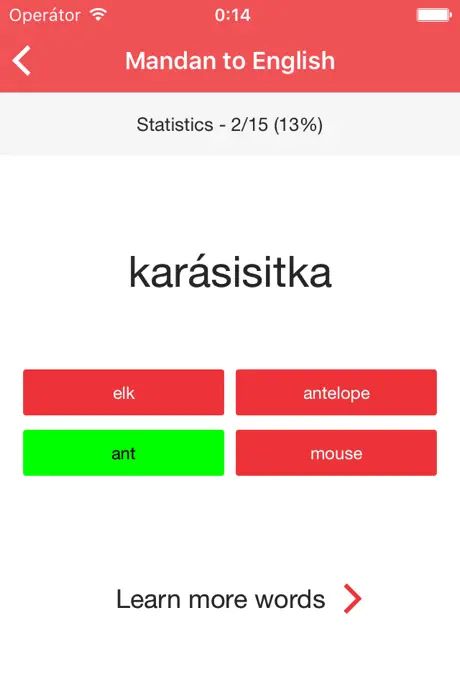 Mandan Vocab Builder