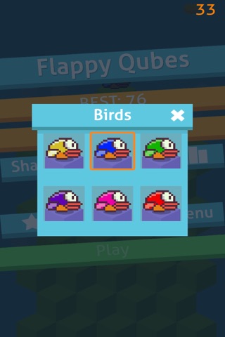 Flappy Qubes - A Replica of the Original Impossible Qubed Bird Game is Back screenshot 2