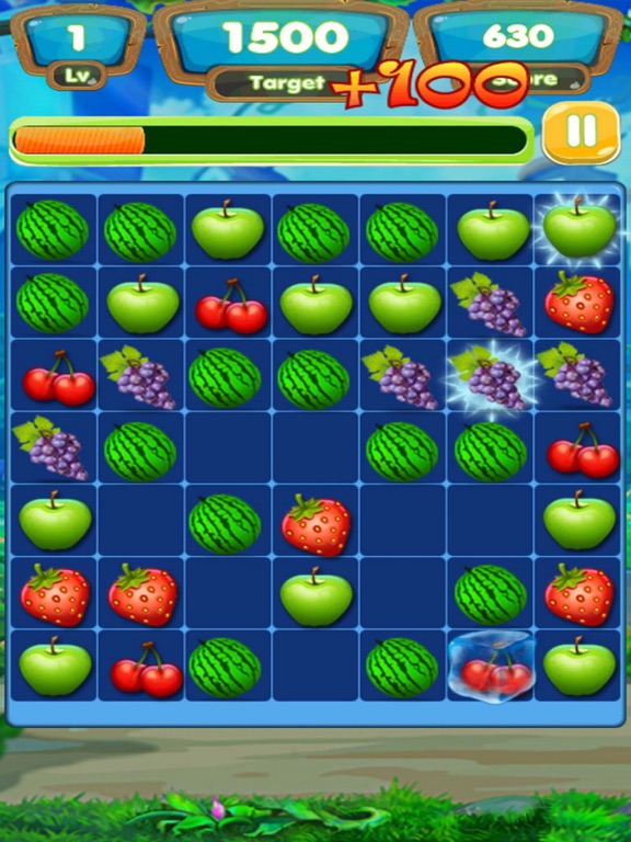 Fruits Link Smasher iPad screenshot