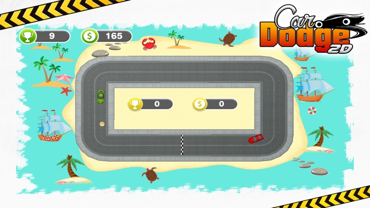 Car Dodge 2D - Real 2 Lanes Car Racing Fun Game screenshot-3