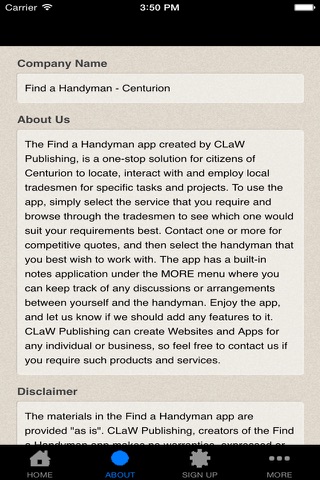 Find a Handyman in Centurion screenshot 2