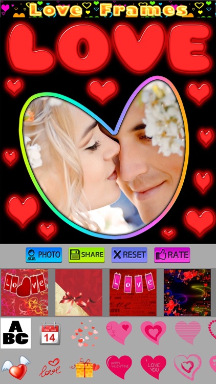 Love Frames and Wallpapers