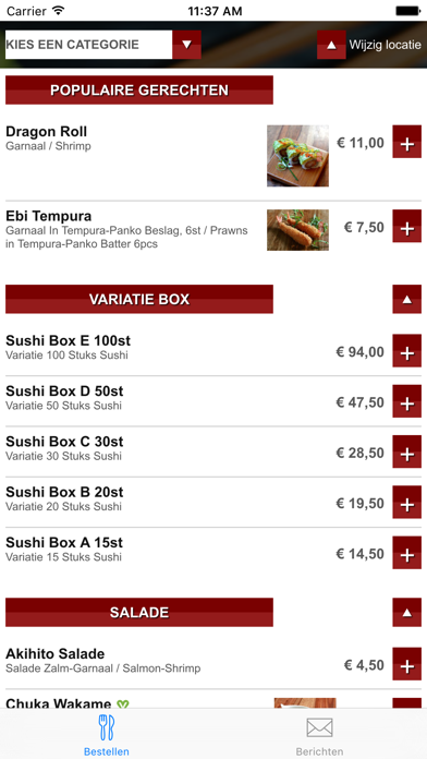 Screenshot #3 pour Akihito Sushi (Rijswijk)