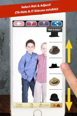 Game screenshot Hat Booth - Funny your photo hack