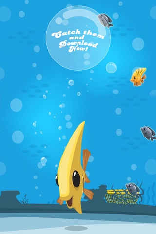 Falling Splashy Yellow Fish: Deep Tank Dream Pro screenshot 3