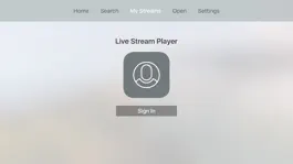 Game screenshot Live Stream Player: rtmp,ums.. hack