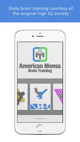 Game screenshot Mensa Brain Training mod apk