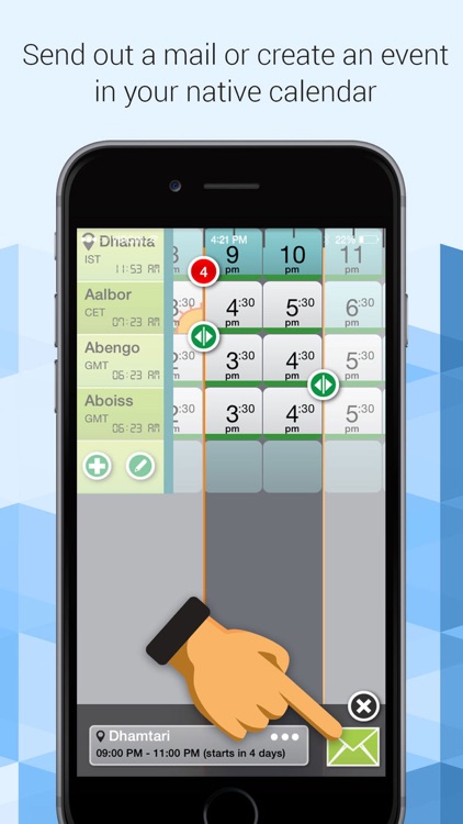 Easy meeting planner across time zones-TimePal PRO screenshot-4
