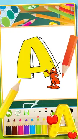 Game screenshot ABC Животные Книжка-раскраска Живопись Игры для малышей и детей дошкольного apk