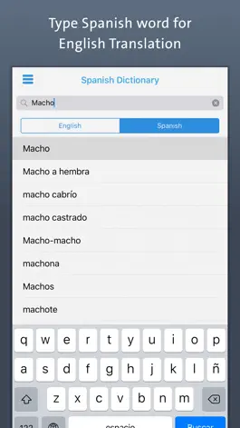 Game screenshot Spanish Dictionary | Offline Translation With Pronunciation hack