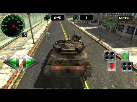 Screenshot #4 pour Drive Army Tank 3D Simulator