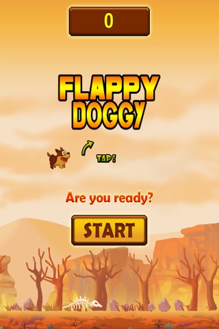 Flappy Doggy - Free Fun Game screenshot 3