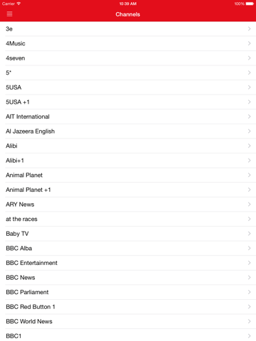 Screenshot #4 pour UK's Television Guide Free