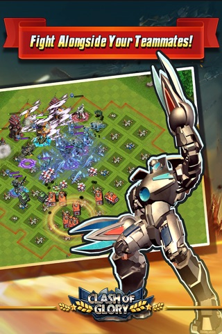 Clash of Glory – MECH War Game screenshot 4