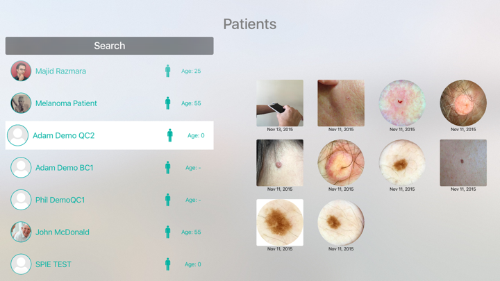 Screenshot #1 pour DermEngine for TV