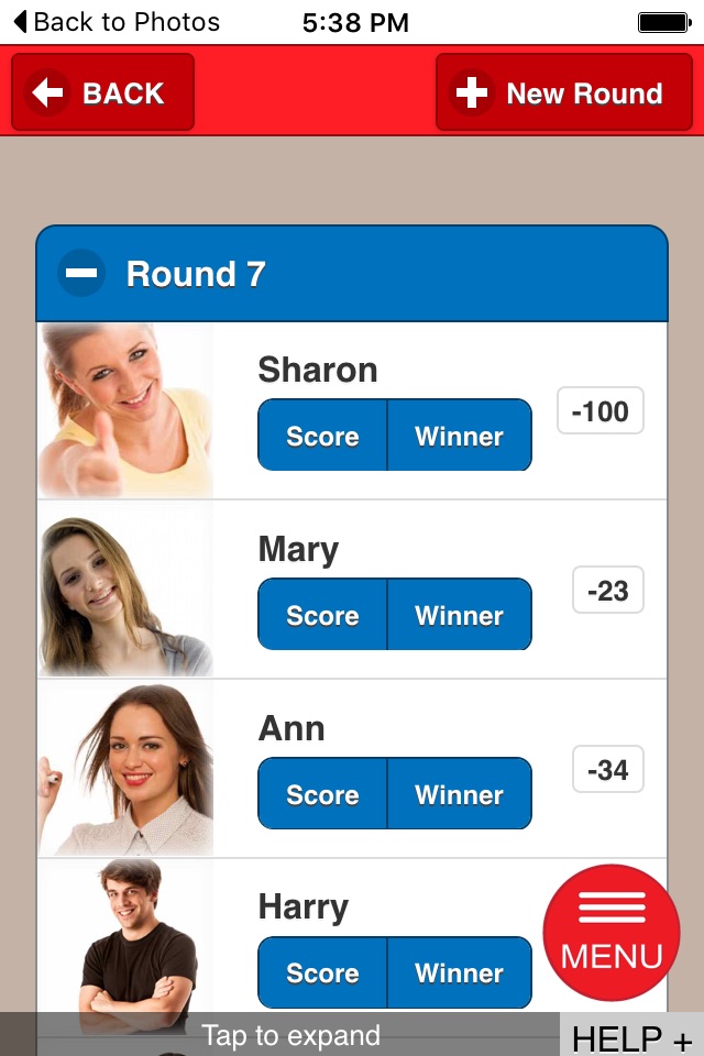 iPhone screenshot