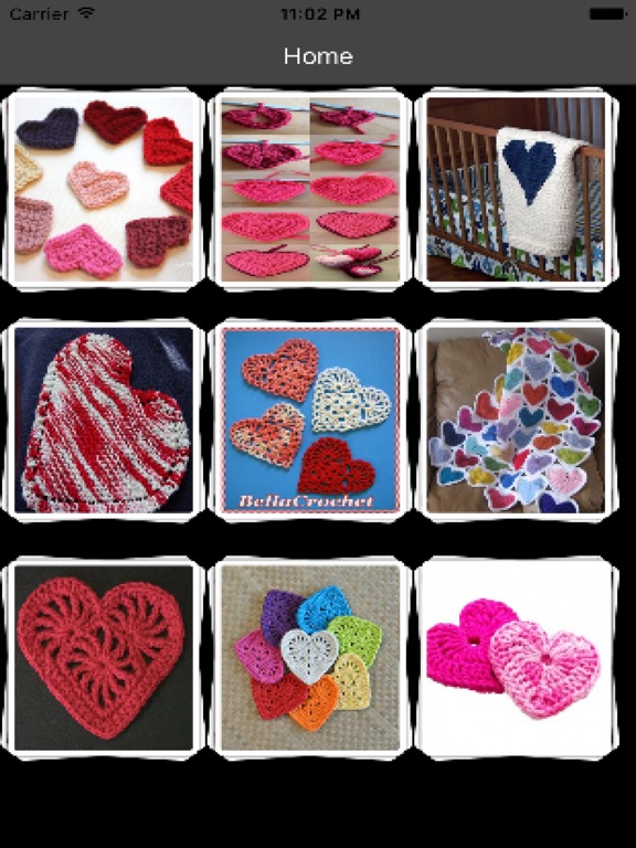 Screenshot #6 pour Crochet Heart Pattern Ideas