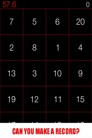 Don't Touch The Wrong Numbers - Quick Agility & Reactions Race Against Time And Clock Testのおすすめ画像2