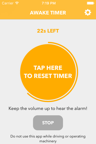 Awake Timer - Stay up with a smart alarm! screenshot 3