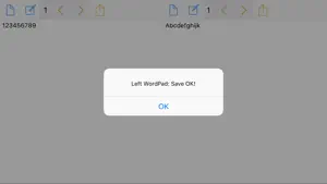Dual WordPad (Free) screenshot #3 for iPhone